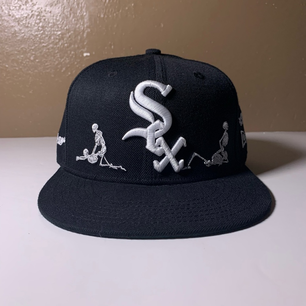 Teamsesh Chicago white Sox “sex” fitted hat size 7